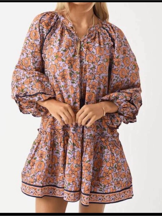 Cleobella Dresses & Skirts - $228 MSRP Cleobella Jaclyn Mini Dress in Asilah Print Medium, will fit Large